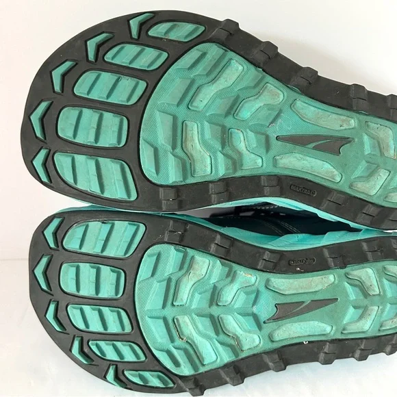Altra Superior 5 Trail Running Shoes Zero Drop Womens 8.5 Gray Green AL0A5483202 - Picture 10 of 13